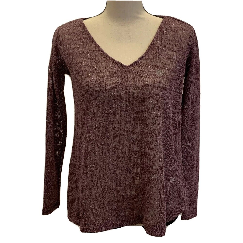Aeropostale Lightweight Sweater V-Neck Long Sleeve Size Small